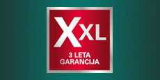 navigation Garancija XXL: podaljšanje garancije strojev na 3 leta